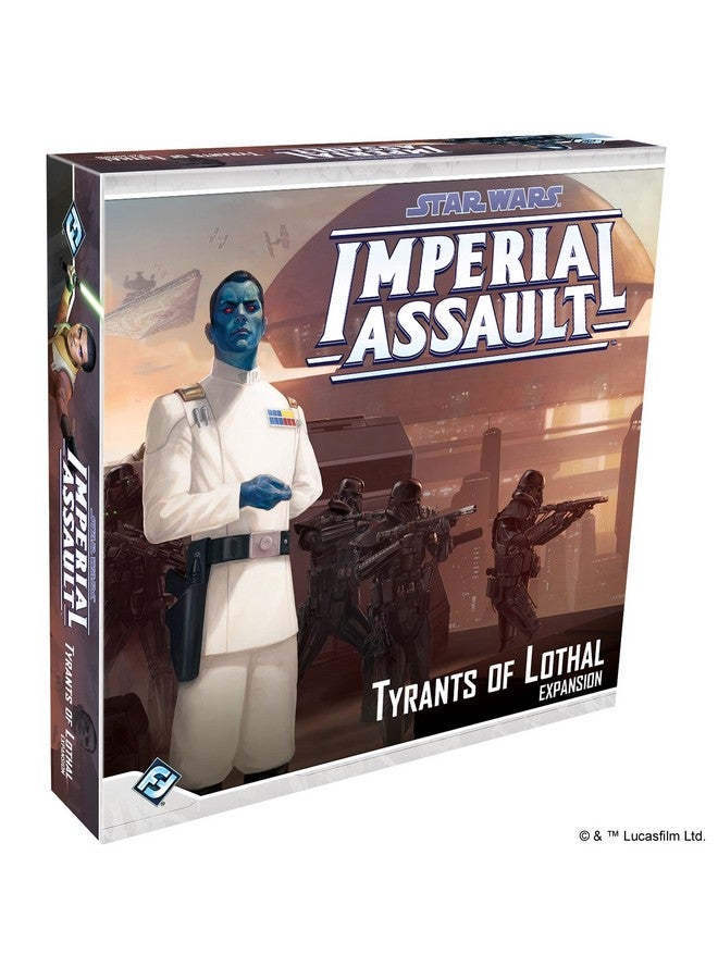 Fantasy Flight Games Star Wars Imperial Assault Board Game Tyrants of Lothal EXPANSION - Epic Sci-Fi Miniatures Strategy Game for Kids and Adults, Ages 14+, 1-5 Players, 1-2 Hour Playtime, Made by Fantasy Flight Games - Image 1