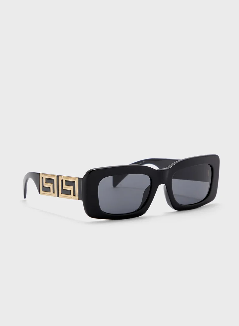 VERSACE 0Ve4444U Square Sunglasses