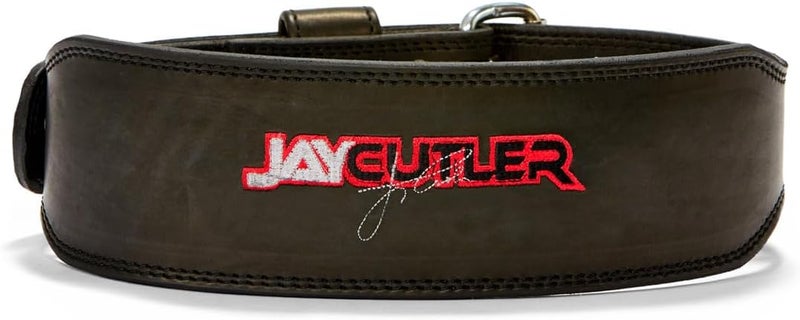 Schiek Jay Cutler Signature Leather Weight Lifting Belt - Durable and Comfortable Support - Image 1
