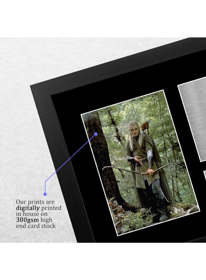 HWC Trading FR A4 Orlando Bloom Lord of the Rings Gifts Printed Signed Autograph Picture for Movie Memorabilia Fans - A4 Framed - Image 4