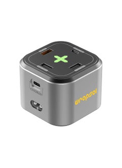 Wrapsol Stylish, lightweight, travel-friendly cube-shaped charging dock charges your devices at high speed.  - Image 3