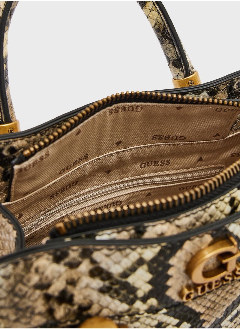 GUESS - Nell Mini Satchel - Image 1