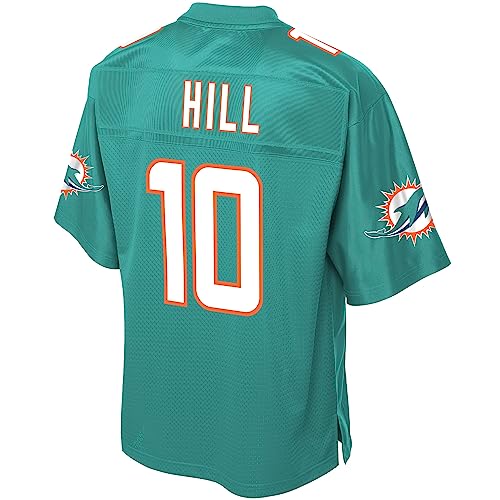 NFL PRO LINE Men's Tyreek Hill Aqua Miami Dolphins Replica Jersey - Image 3