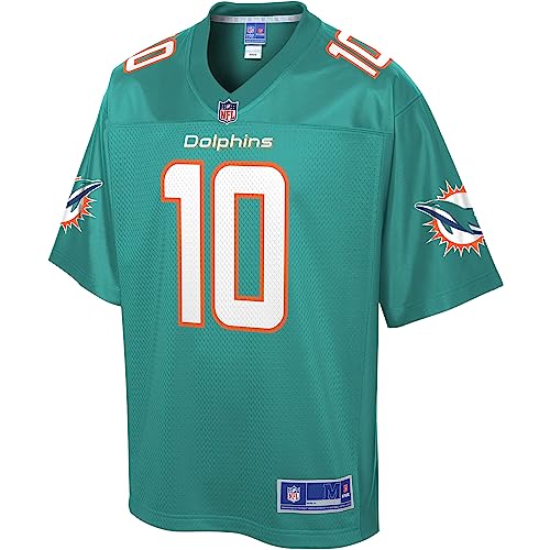 NFL PRO LINE Men's Tyreek Hill Aqua Miami Dolphins Replica Jersey - Image 2