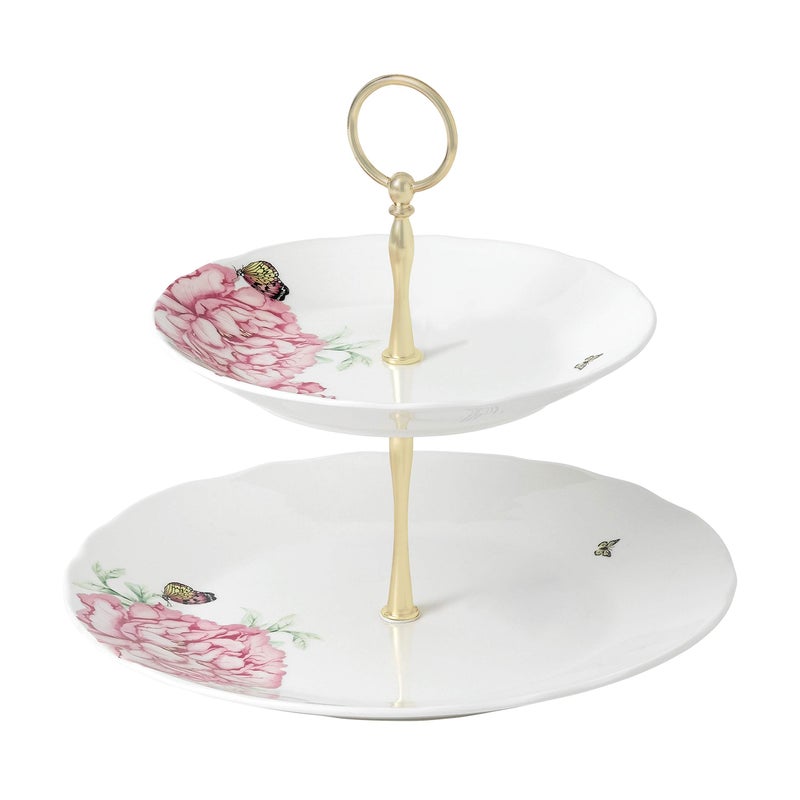 ROYAL ALBERT Miranda Kerr for Royal Albert Everyday Friendship Cake Stand TwoTier