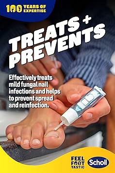 Scholl Fungal Nail Treatment 38 ml Fungal Nail Infection Treatment and Prevention Kit Includes 38ml Liquid and 5 Disposable Nail Files Pack of 1 - Image 2
