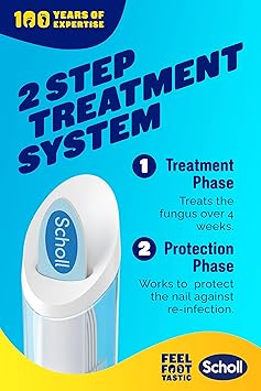 Scholl Fungal Nail Treatment 38 ml Fungal Nail Infection Treatment and Prevention Kit Includes 38ml Liquid and 5 Disposable Nail Files Pack of 1 - Image 5