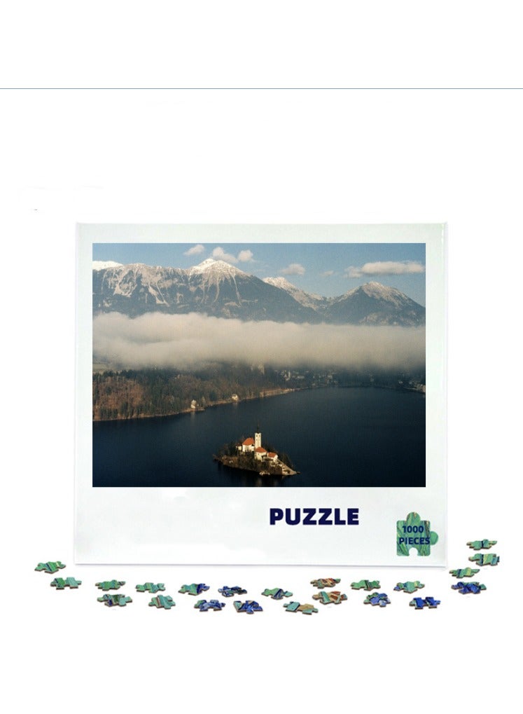 Anna 1000-Piece Thickened Paper Puzzle for Stress Relief and Decor - Image 1