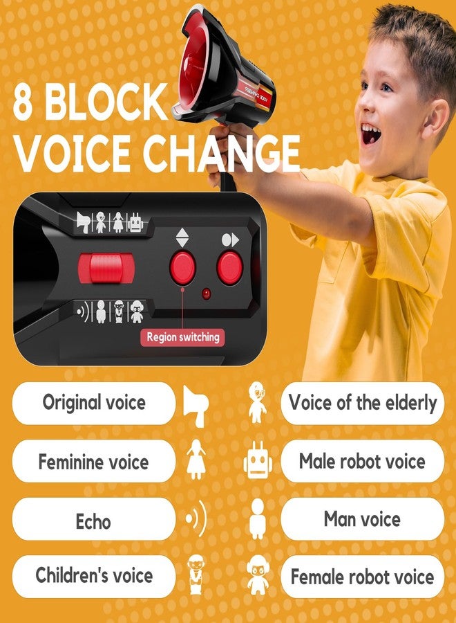 YTSWELE 2 Pack Multi Voice Changer for Kids with 8 Different Voice Effects, Voice Changer, Recorder, and Megaphone Function, Kids Voice Changer Toy for Kids, Teens Age 3 Years and Up - Image 3