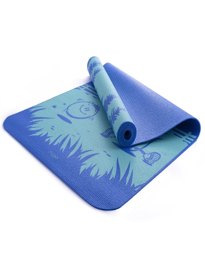 Myga Silk Print Kids Yoga Mat,Non-Slip Yoga Mat for Childrens Exercise, Fitness, Yoga and Mindfulness Lightweight, Easy Clean Play Mat for Girls and Boys - Image 5