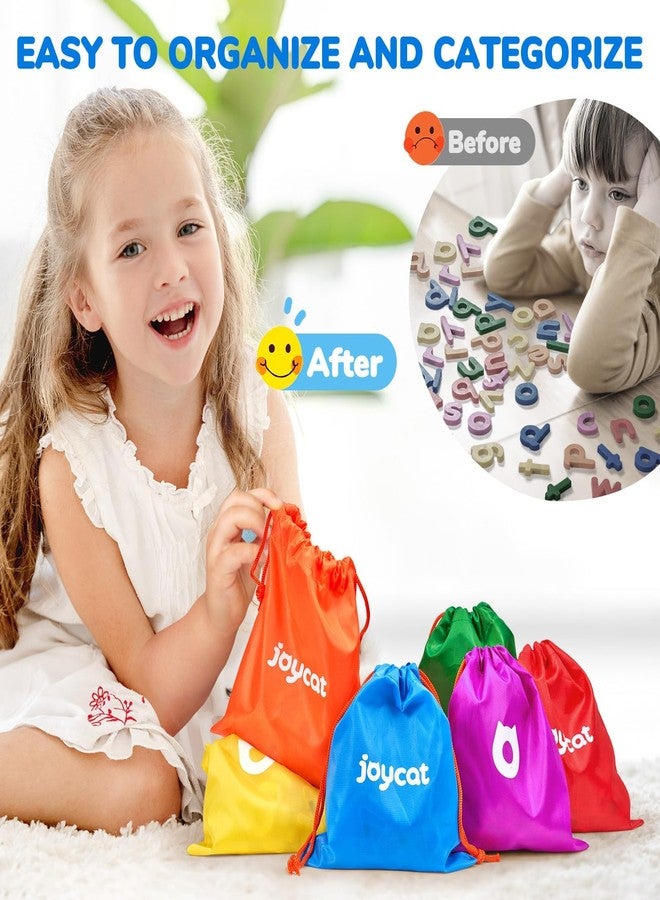 JoyCat Magnetic Letters, 312 Pieces Lowercase Alphabet Fridge Magnets, ABC Magnets for Toddlers Kids, Educational Learning Plastic Letters Set for Kindergarten Classroom - Image 5
