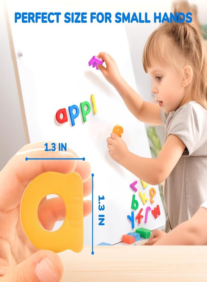 JoyCat Magnetic Letters, 312 Pieces Lowercase Alphabet Fridge Magnets, ABC Magnets for Toddlers Kids, Educational Learning Plastic Letters Set for Kindergarten Classroom - Image 3