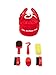 LeMieux Toy Pony Grooming Kit Ember Includes Brushes Curry Comb Sponge Tangle Tidy Hoof Pick Store in Mini Drawstring Grooming Bag Suitable for Ages 3 - Image 3