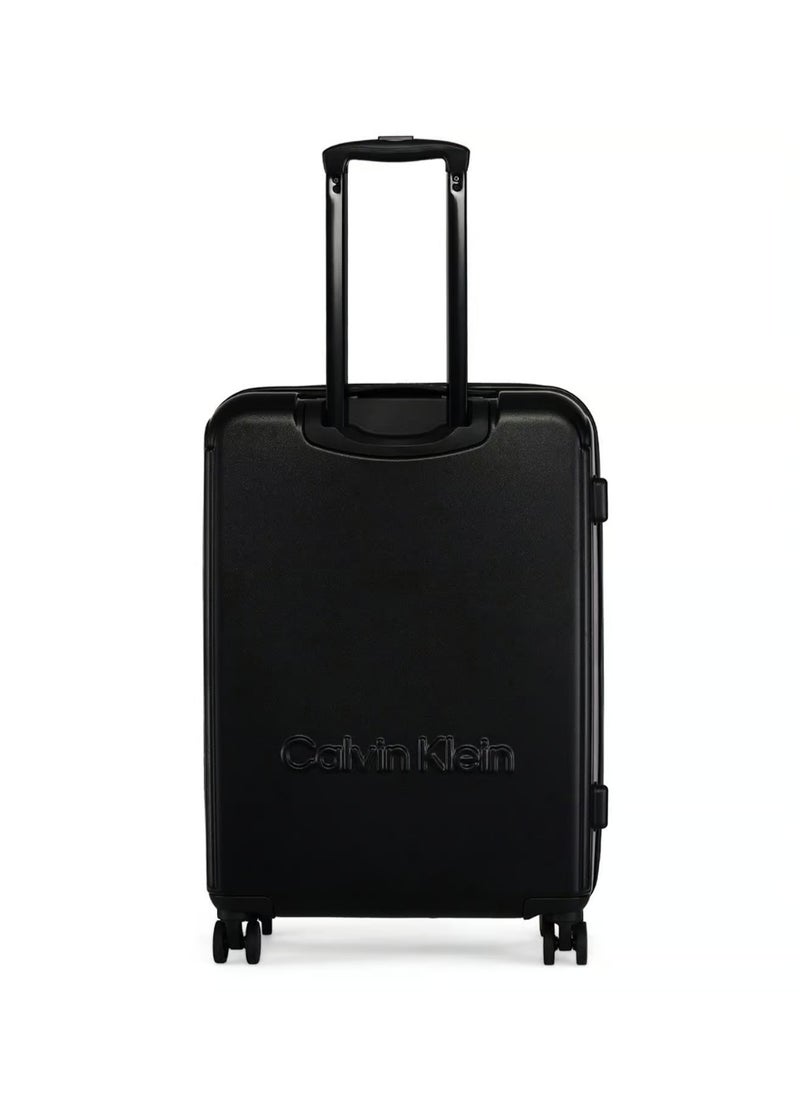 CALVIN KLEIN Bleeker Street Hardside Luggage on Wheels for Unisex | Ultra Lightweight ABS on with Spinner Wheels 4 Color Black  - Image 2