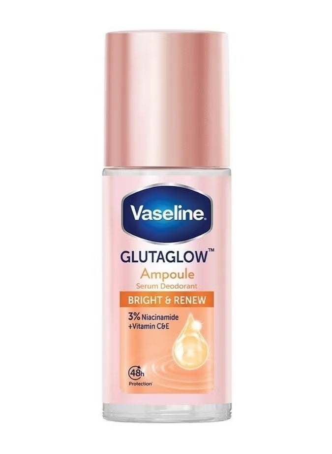 Vaseline Glutaglow Bright & Renew Ampoule Serum Deodorant - 45ml - Image 1