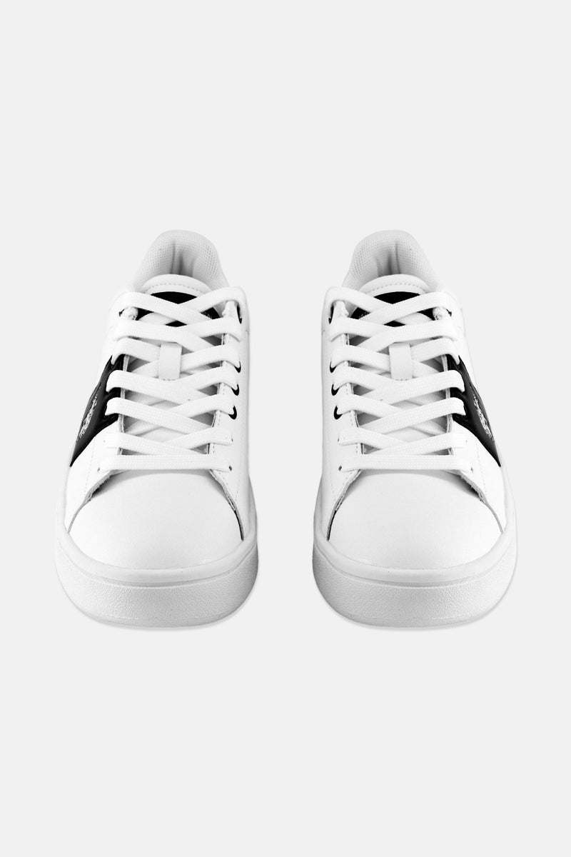 U.S. Polo Assn. Women Maraya Lace Up Casual Shoes, White  - Image 4