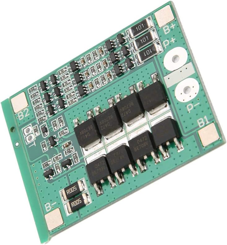 Eujgoov 3S 12V 25A BMS Lithium Battery Charging Board with 20A Protection Circuit and Balance Module for Li Ion Systems - Image 4