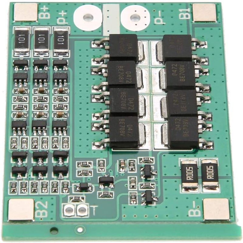 Eujgoov 3S 12V 25A BMS Lithium Battery Charging Board with 20A Protection Circuit and Balance Module for Li Ion Systems - Image 3