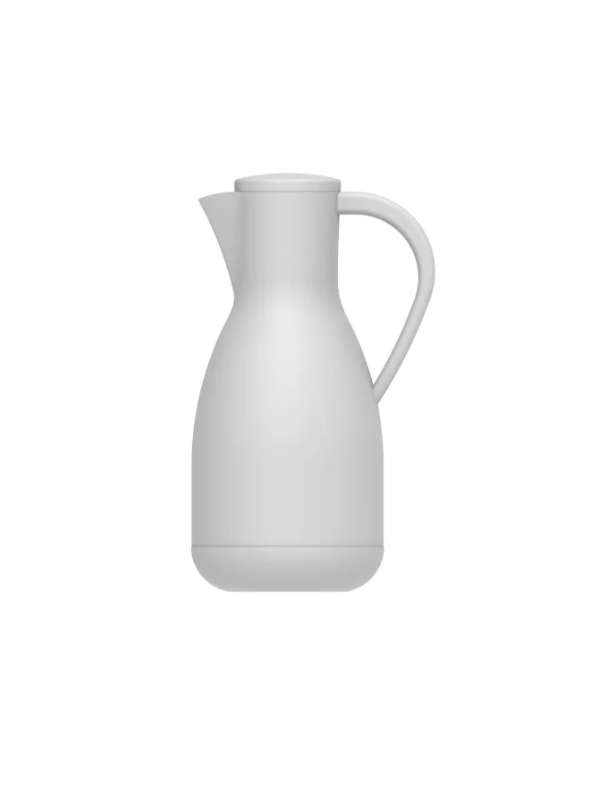 بارفيت قارورة عازلة للحرارة عالية الجودة تصميم عصري أبيض 1 لتر 2108_WHITE