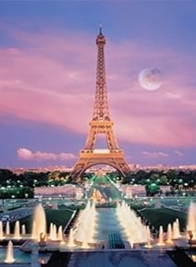 Tomax 1000 Piece Eiffel Tower Glow-in-the-dark Jigsaw Puzzle