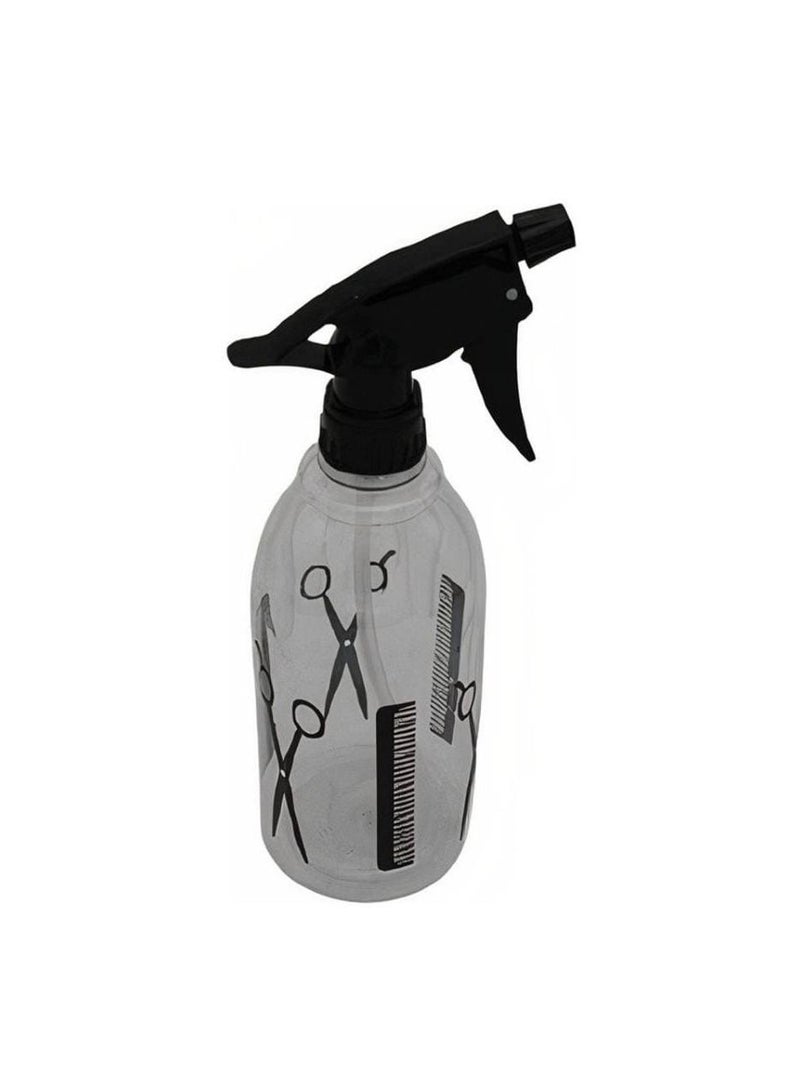 إحساس زجاجة بخاخ بلاستيكية أسود/شفاف 26x7x9.50سم - Image 1