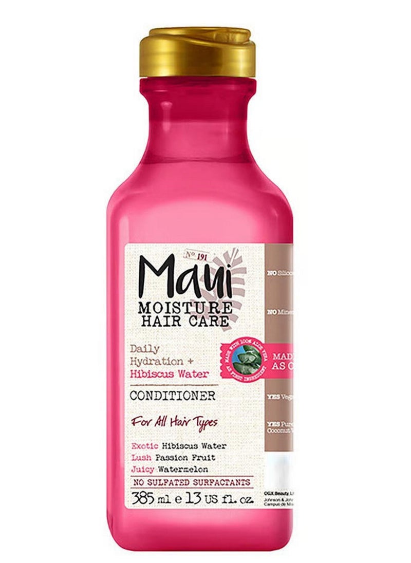 MAUI MOISTURE Daily Hydration + Hibiscus Water Conditioner 385 ML 