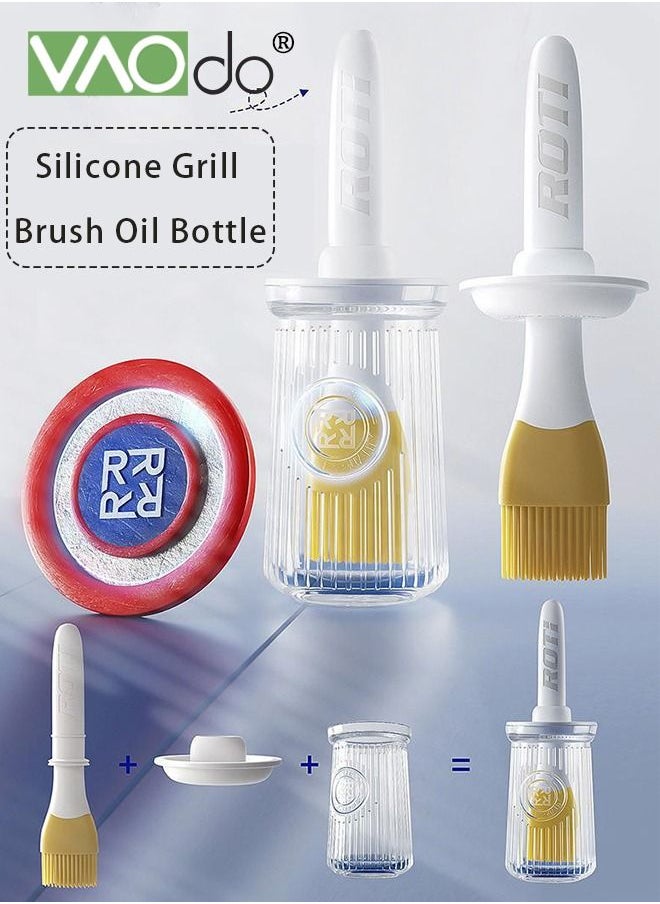 2PCS Silicone Basting Pastry Brush with Storage Tank Pastry Brush for Baking Cooking Bbq Grill Spread Oil Butter Sauce - pzsku/Z8A9111995566E2E623E1Z/45/_/1688366133/73dc67e6-6ee7-4b00-99ba-32350fa4a56a