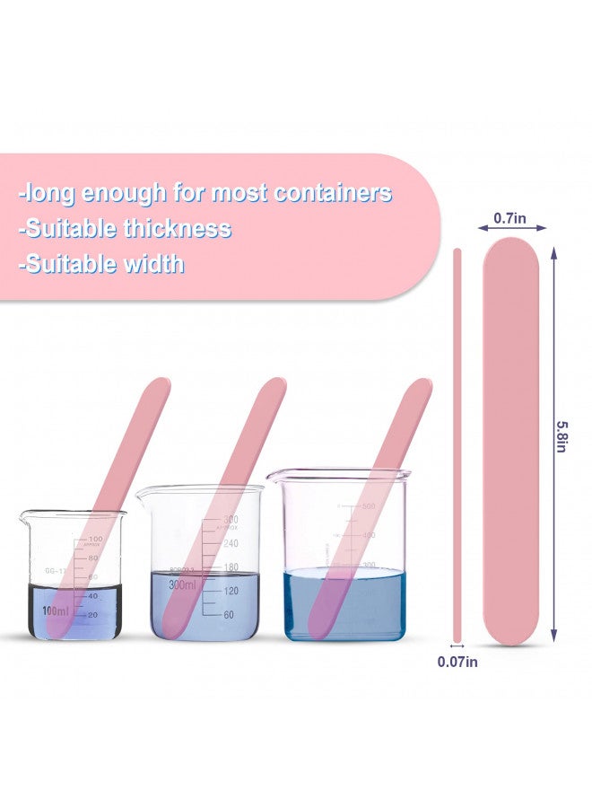 HTVRONT Stir Sticks for Epoxy Resin, 20PCS PVC Mixing Sticks, 4 Colors Reusable Plastic Stirring Sticks for Mixing Resin, Epoxy, Liquid, Paint, Molds, Handmade Crafts - Image 1