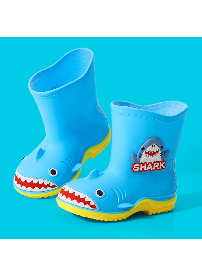 Children's Rain Boots, Women's Velvet Warm Removable Water Shoes, Non-slip Waterproof Rain Boots, Toddlers, Middle-aged Kidsren, Baby Boys' Boots