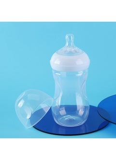 Generic Wide-caliber PP Feeding Bottle Newborn Baby Feeding Bottle Baby Silicone Nipple Feeding Bottle Drop-resistant Anti-swelling-Capacity:330ml  - Image 3