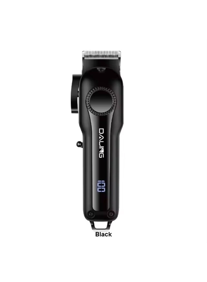 DALING DL-1923 Professional Hair Clipper USB Rechargeable with Digital Display, Blade Head with Four-level Micro-adjustment - Image 1