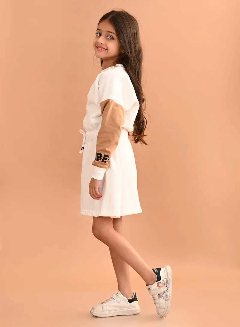 LILPICKS Drawstring Waist Dress