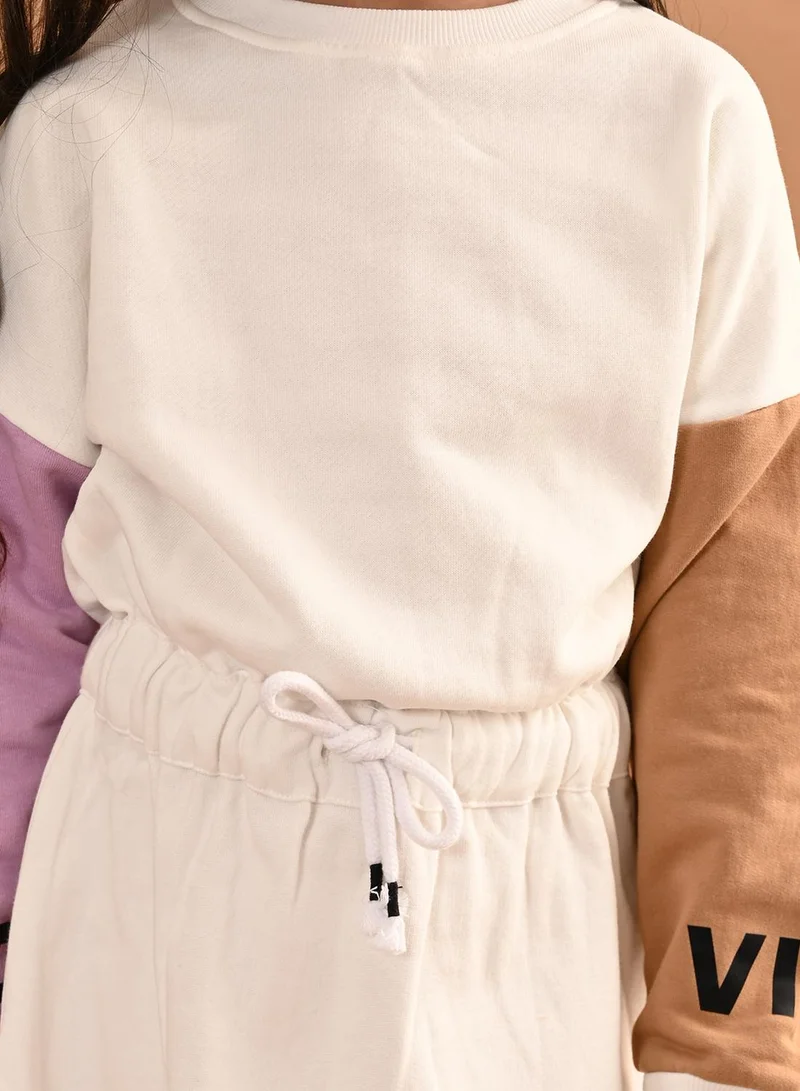 LILPICKS Drawstring Waist Dress
