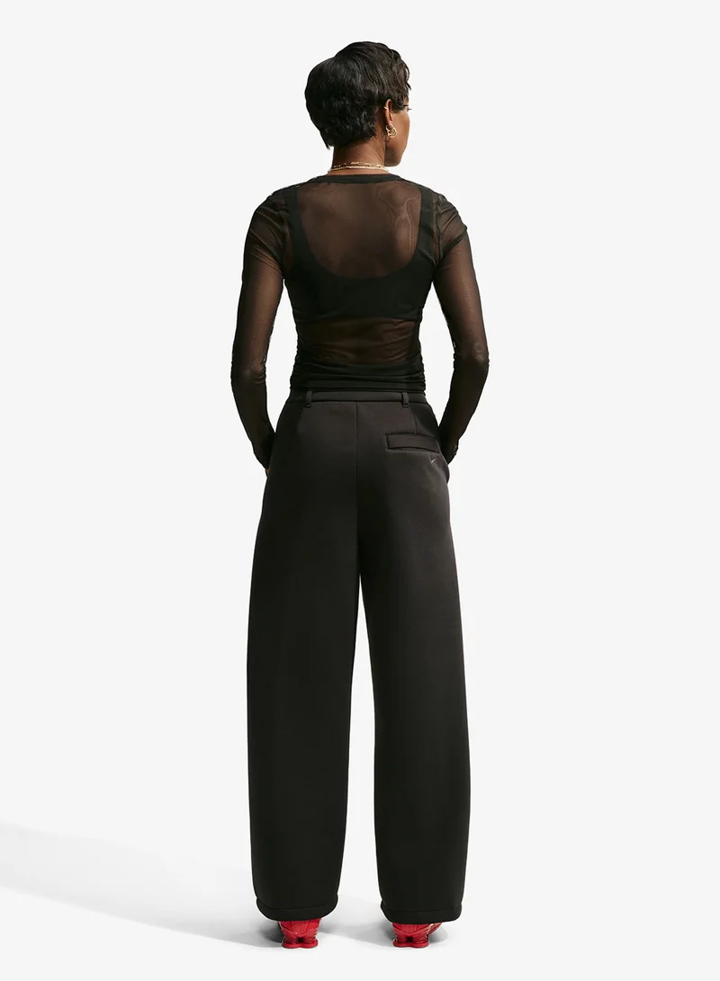 Nike BLACK/(METALLIC SILVER) Street Sheer T-Shirt for Women | Best Price UAE