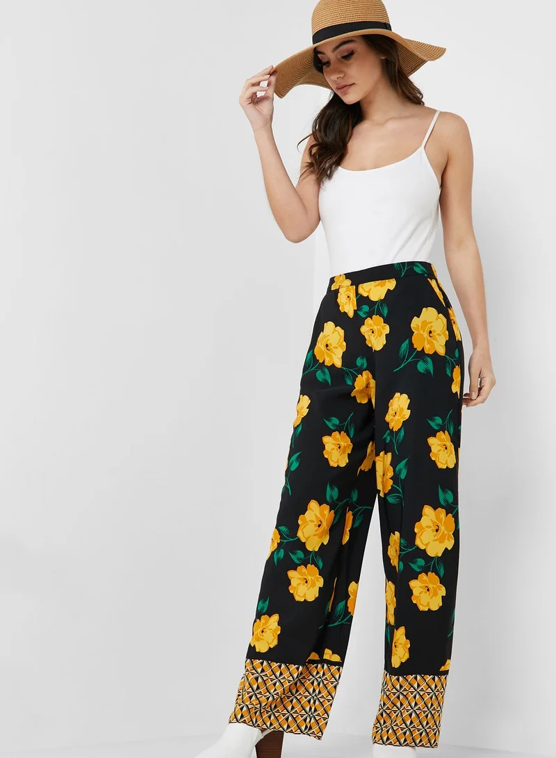 DOROTHY PERKINS Floral Print Pants