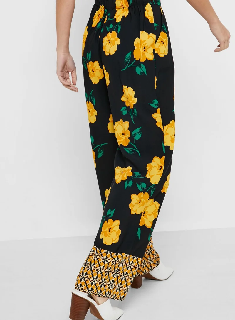 DOROTHY PERKINS Floral Print Pants