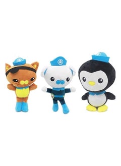 NIBEMINENT 3-Piece Octonauts Cartoon Stuffed Toys 25centimeter  - Image 2