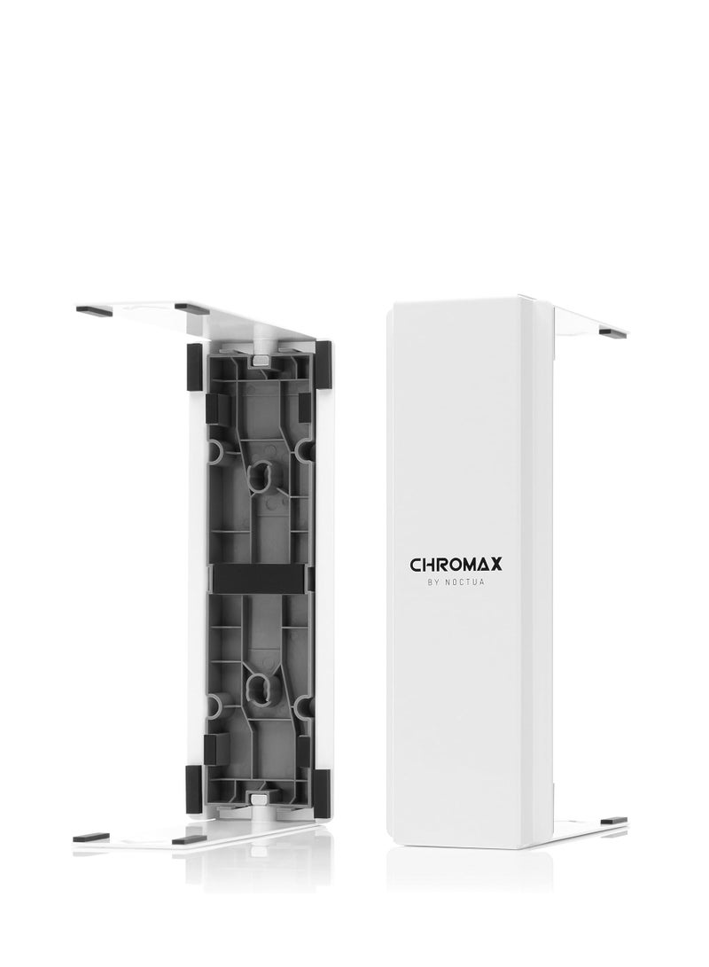 Noctua NA-HC4 chromax.white, Heatsink Cover for NH-D15, NH-D15S & NH-D15 SE-AM4 (White) - Image 1