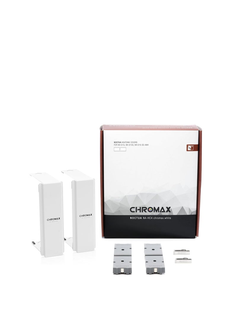 Noctua NA-HC4 chromax.white, Heatsink Cover for NH-D15, NH-D15S & NH-D15 SE-AM4 (White) - Image 2