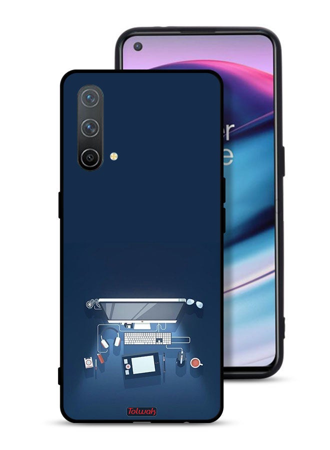Tolwak OnePlus Nord CE 5G Protective Case Cover Computer Desk Art - Image 1
