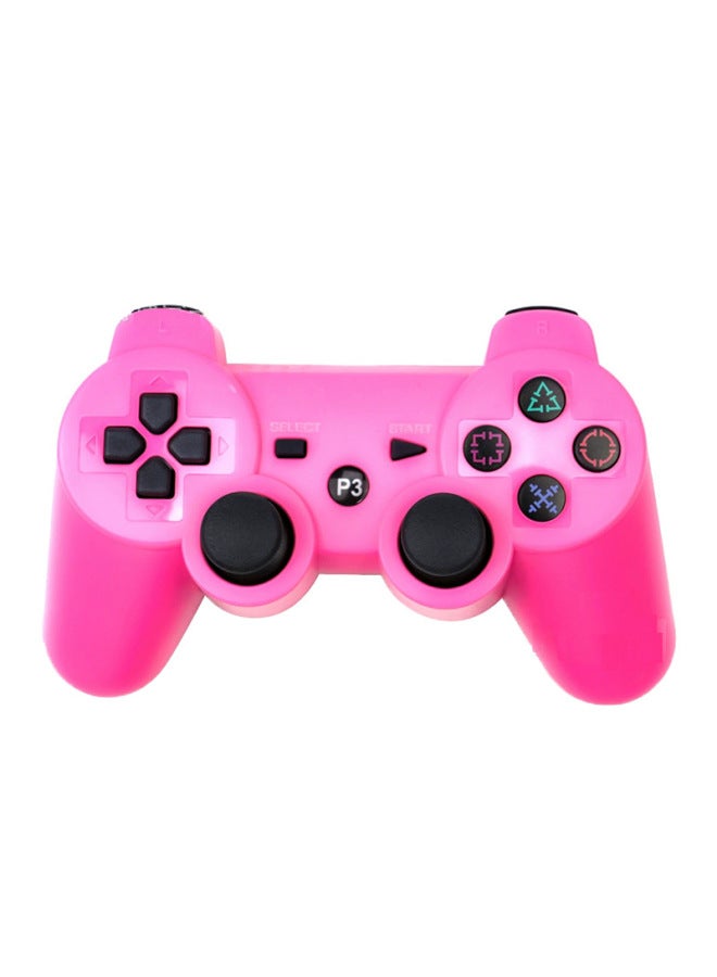 Explosions Ps3 Handle Vibration PC Wireless Controller Computer Bluetooth USB Game Handle PS3 Game Console-Product Color:Pink