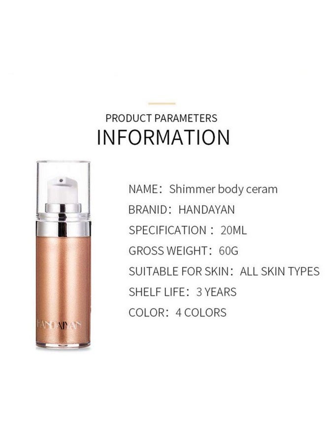 Body Face Luminizer Highlighter Cream Spray Liquid Bronzer Illuminator Glow Glistening Makeup Foundation Cheekbone & Blush Liquid Highlighter Smooth Shimmer Glow Makeup(01 Pearl White) - pzsku/Z8A91C10132297AC5FE85Z/45/_/1720850047/2edd9dc8-5637-47eb-9817-f4053f610503