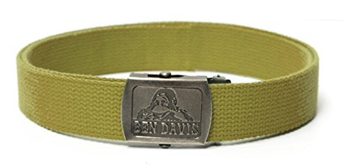 Ben Davis Cotton Belt Canvas Military 53" Long Web Belt (Khaki (#18)) - Image 5