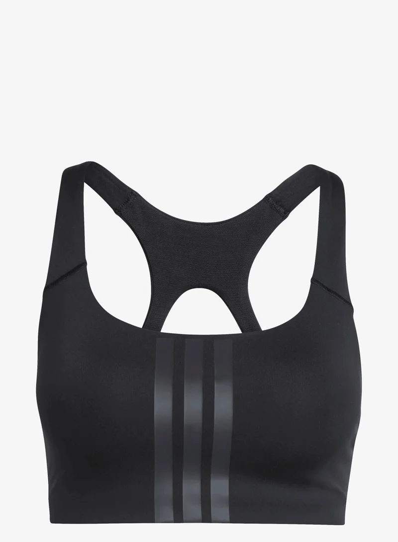 Adidas Optime Workout 3-Stripes Medium Support Bra