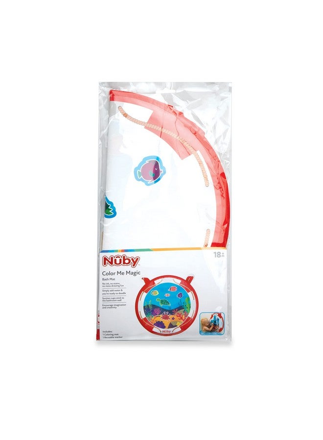 Nuby Color Me Magic Bath Mat for Developing Creativity, No Ink, No Mess - Image 2