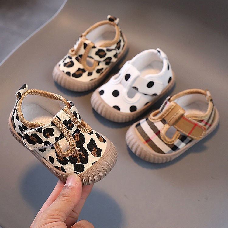 New Style Baby Girl Shoes, Male Baby Toddler Shoes, Spring & Fall Flats, Soft-Soled Cloth Shoes, Children'S Breathable Princess Shoes, First Generation Delivery - Image 2