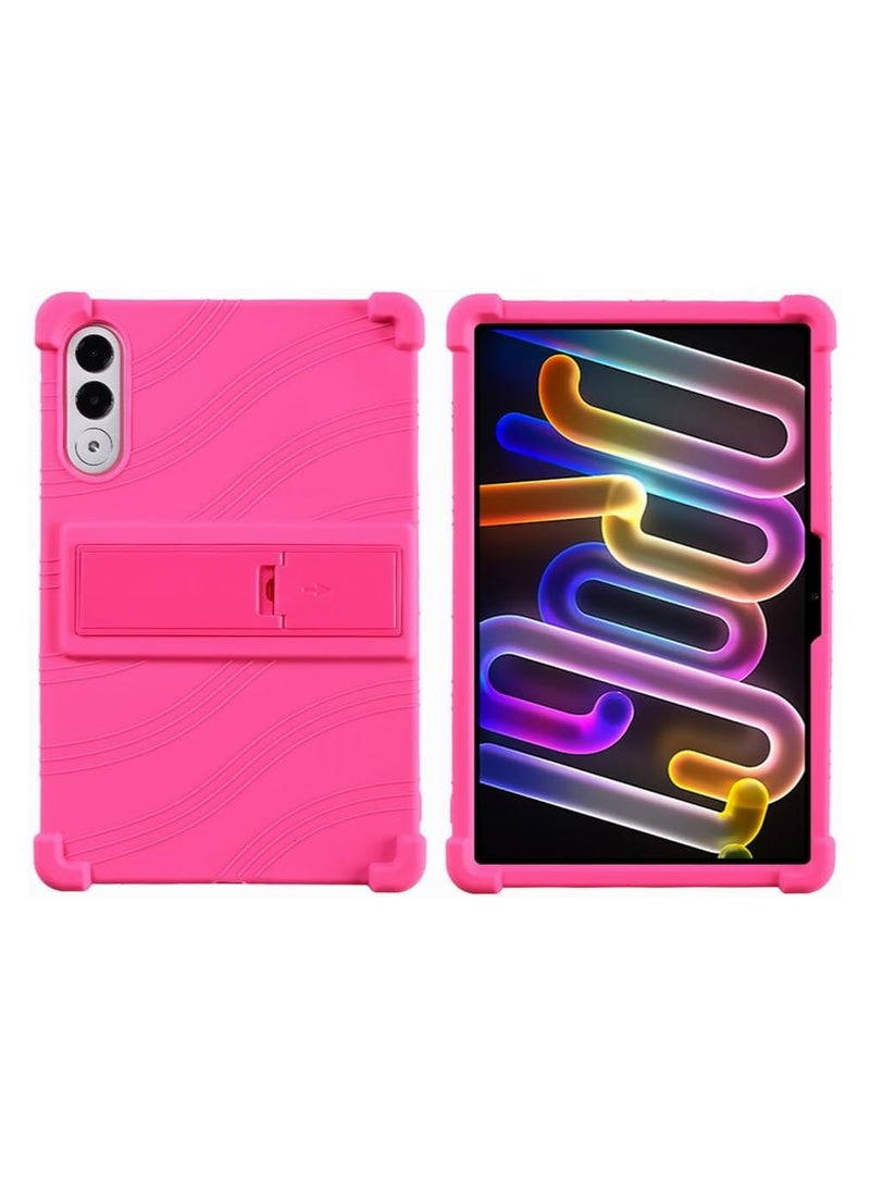 **غطاء واقي متوافق مع جهاز Lenovo Xiaoxin Pad Pro GT 11.1 بوصة موديل 2025 (TB710FU) - طبقة واقية ناعمة من السيليكون 【مناسبة للأطفال】، زوايا سميكة ماصة للصدمات، غطاء قابل للتعديل.**