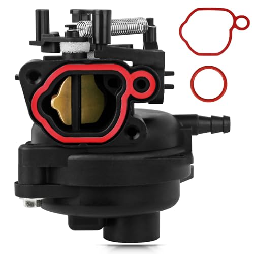 Rakiyada 799584 Carburetor Compatible with Briggs and Stratton TB110, TB200, 09P702, 103M02, 550EX, 625EX, 675EX, 725EXI, 163cc Lawn Mower Carburetor Replacement for 594058 594057 592361 594529 - Image 1