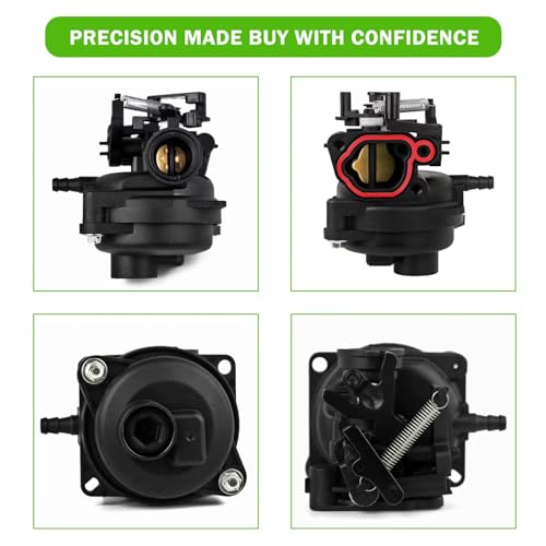 Rakiyada 799584 Carburetor Compatible with Briggs and Stratton TB110, TB200, 09P702, 103M02, 550EX, 625EX, 675EX, 725EXI, 163cc Lawn Mower Carburetor Replacement for 594058 594057 592361 594529 - Image 5
