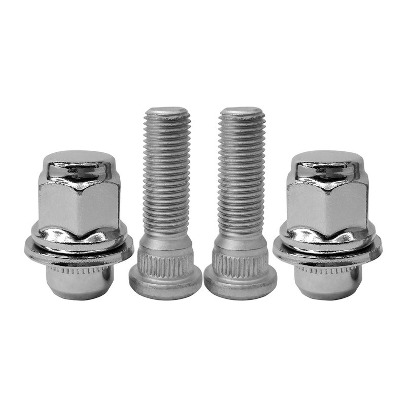 Mysttoo M12x15 Wheel Lug Stud Nut Set 37mm Nuts Compatible with Toyota Avalon Camry Corolla Highlander RAV4 Tacoma Prius Venza Yaris Lexus CT200h IS350 GS300 RC200t RX350 More 4PCS